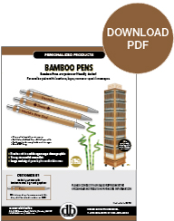 Bamboo Pens by Danbar Distribution