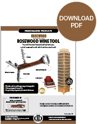 Rosewood Wine Tool by Danbar Distribution