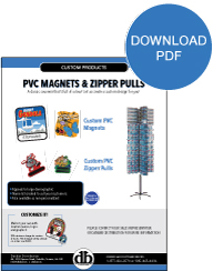 Custom PVC Magnets and Zipper Pulls by Danbar Distribution
