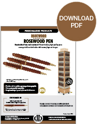 Rosewood Pen by Danbar Distribution